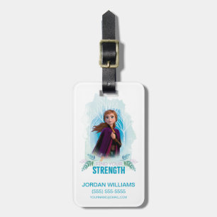 Frozen 2: Anna Find Your Strength Luggage Tag