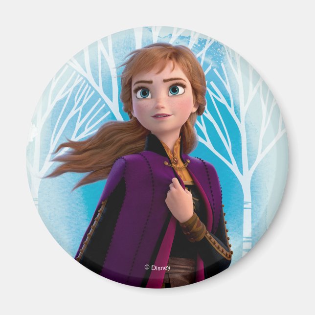 Frozen 2: Anna | Find Your Strength Magnet (Front)