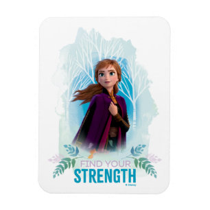 Frozen 2: Anna Find Your Strength Magnet