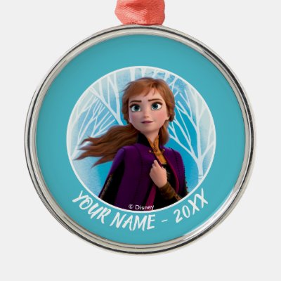 Frozen 2: Anna | Find Your Strength Metal Ornament