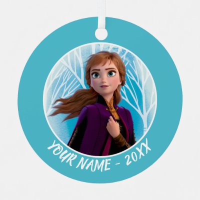Frozen 2: Anna | Find Your Strength Metal Ornament