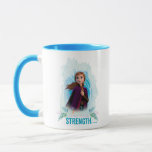 Frozen 2: Anna | Find Your Strength Mug<br><div class="desc">Frozen 2 | Check out Anna against a watercolor forest,  featuring the words "Find Your Strength" written below and bordered with folliage.</div>