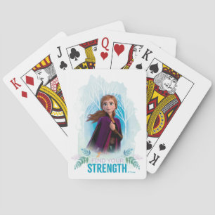 Frozen 2: Anna Find Your Strength Playing Cards