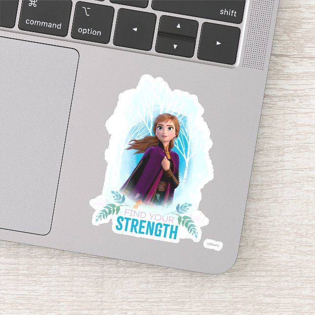 Frozen 2: Anna | Find Your Strength Sticker (Detail)