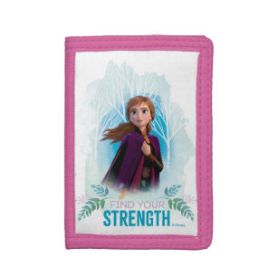 Frozen 2: Anna Find Your Strength Tri-fold Wallet