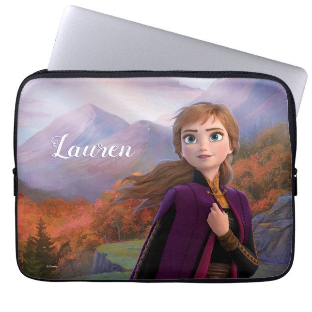 Frozen 2 | Anna - Gentle Wind Spirit Laptop Sleeve (Front)