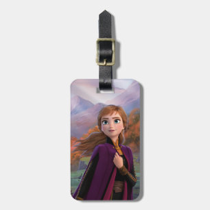 Frozen 2 Anna - Gentle Wind Spirit Luggage Tag