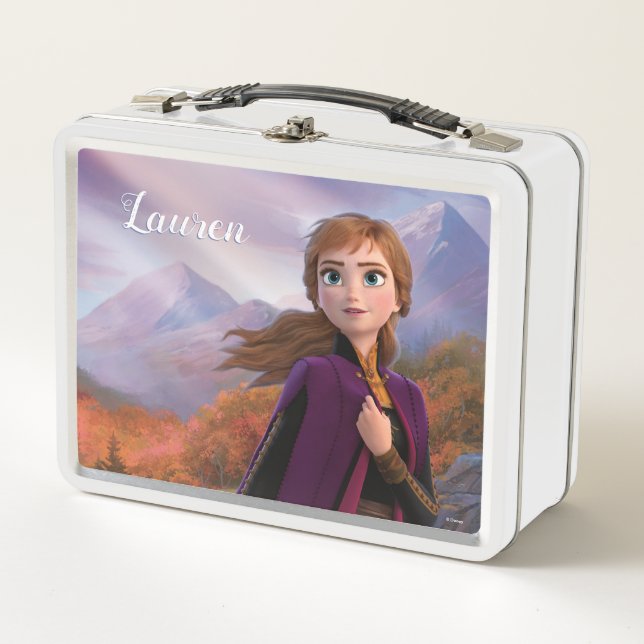 Frozen 2 | Anna - Gentle Wind Spirit Metal Lunch Box (Front)