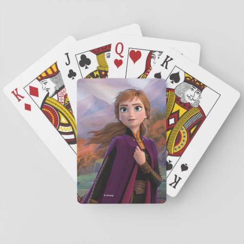 Frozen 2  Anna _ Gentle Wind Spirit Playing Cards