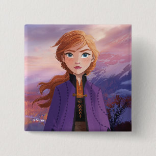 Frozen 2   Anna - Lead with Courage Button