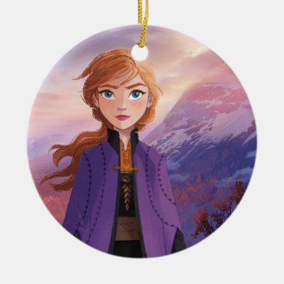 Frozen 2 | Anna - Lead with Courage Ceramic Ornament