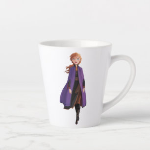 Frozen 2 Anna - Lead with Courage Latte Mug