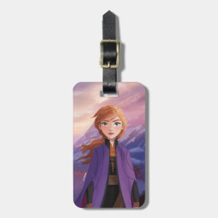 Frozen 2 Anna - Lead with Courage Luggage Tag