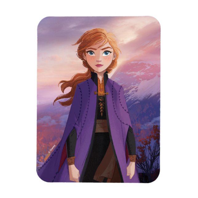 Frozen 2 | Anna - Lead with Courage Magnet (Vertical)