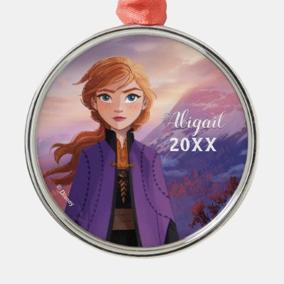 Frozen 2 | Anna - Lead with Courage Metal Ornament