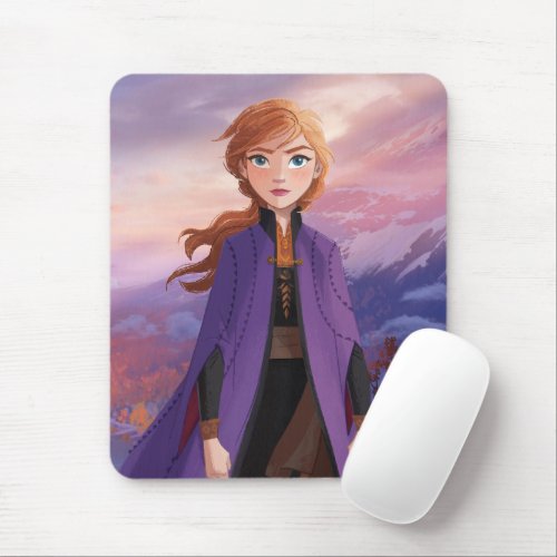 Frozen 2  Anna _ Lead with Courage Mouse Pad