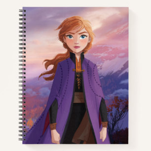 Frozen 2   Anna - Lead with Courage Notebook