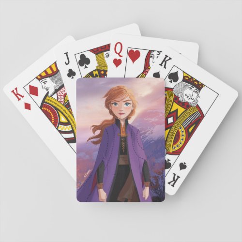 Frozen 2  Anna _ Lead with Courage Poker Cards