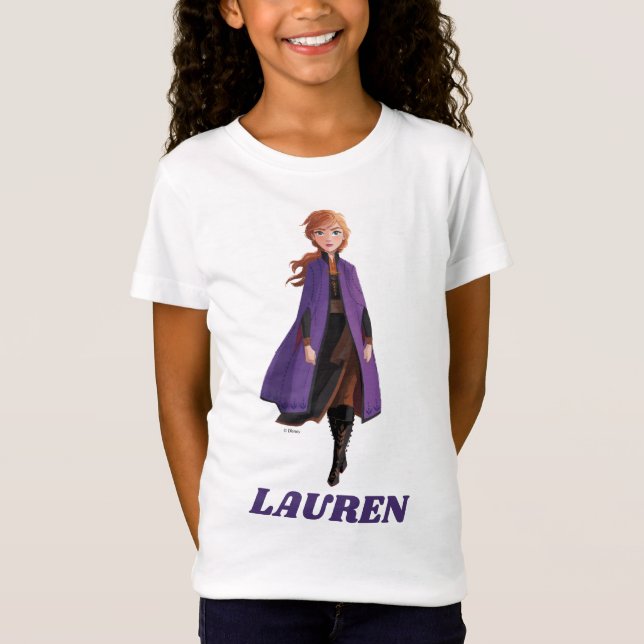 Frozen 2 | Anna - Lead with Courage T-Shirt (Front)