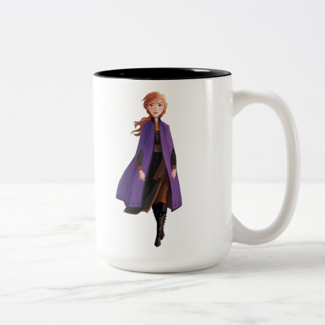 Frozen 2 | Anna - Lead with Courage Two-Tone Coffee Mug (Right)