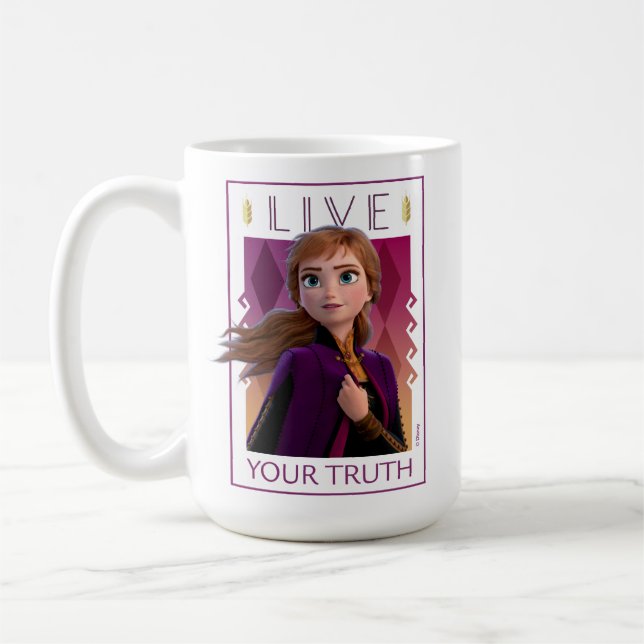 Frozen 2 | Anna - Live Your Truth Coffee Mug (Left)