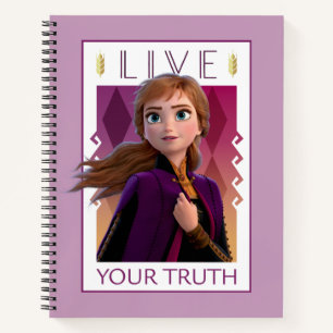 Frozen 2   Anna - Live Your Truth Notebook