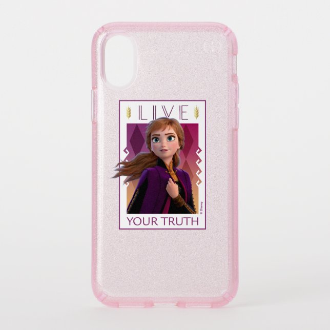 Frozen 2 | Anna - Live Your Truth Speck iPhone XS Case (Front)