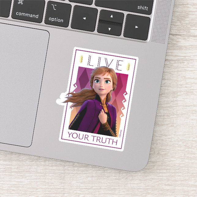 Frozen 2 | Anna - Live Your Truth Sticker (Detail)