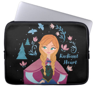 Frozen 2 | Anna "Radiant Heart" Watercolor Laptop Sleeve