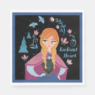Frozen 2 Anna "Radiant Heart" Watercolor Napkins
