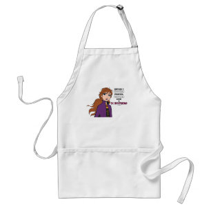 Frozen 2 Anna "Survived" Adult Apron
