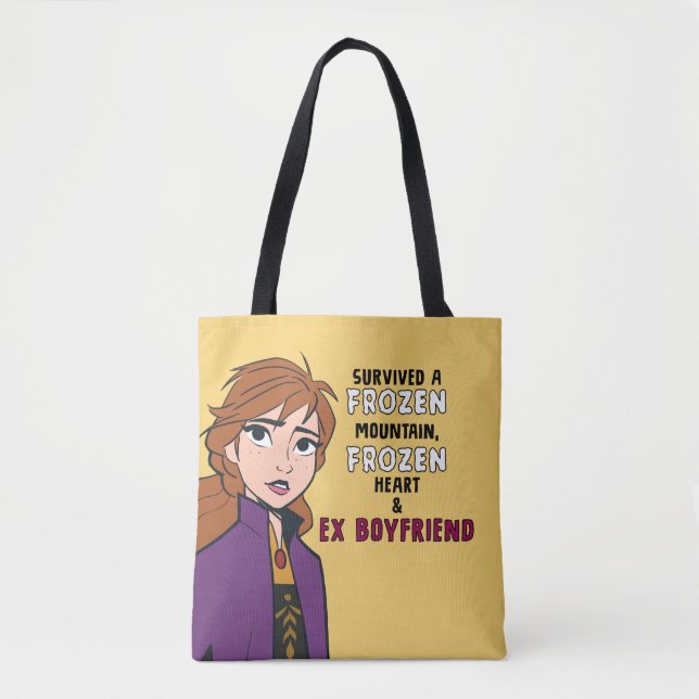 Frozen 2 | Anna "Survived" Tote Bag (Front)