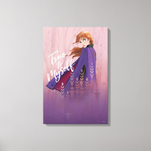 Frozen 2: Anna True to Myself Canvas Print