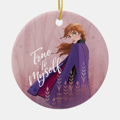 Frozen 2: Anna | True to Myself Ceramic Ornament