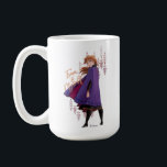 Frozen 2: Anna | True to Myself Coffee Mug<br><div class="desc">Frozen 2 | This painted graphic features Anna looking over her shoulder and standing amongst the fall birch trees, with the words "True to Myself" written along her cape.</div>
