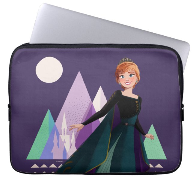 Frozen 2 | Anna - True to Myself Laptop Sleeve (Front)