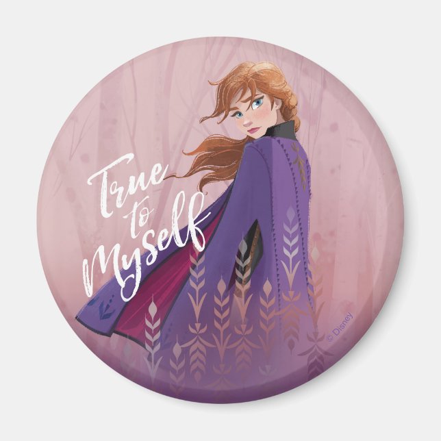 Frozen 2: Anna | True to Myself Magnet (Front)