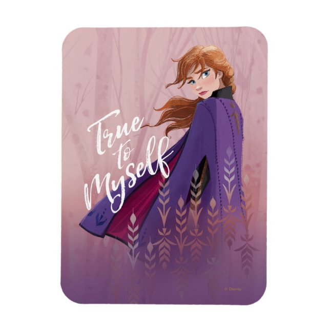 Frozen 2: Anna | True to Myself Magnet (Vertical)