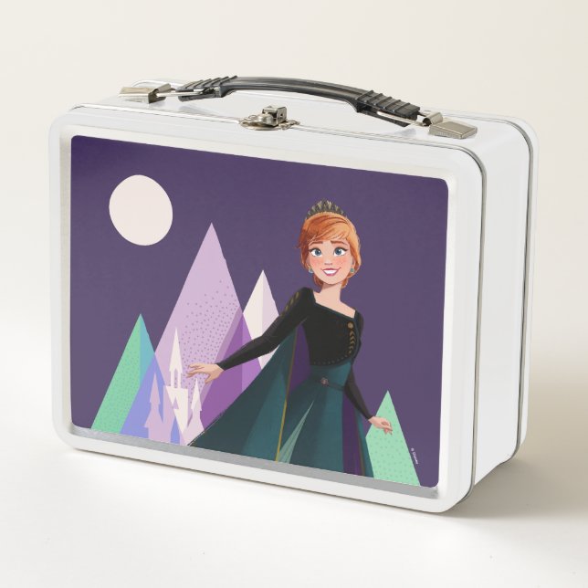 Frozen 2 | Anna - True to Myself Metal Lunch Box (Front)