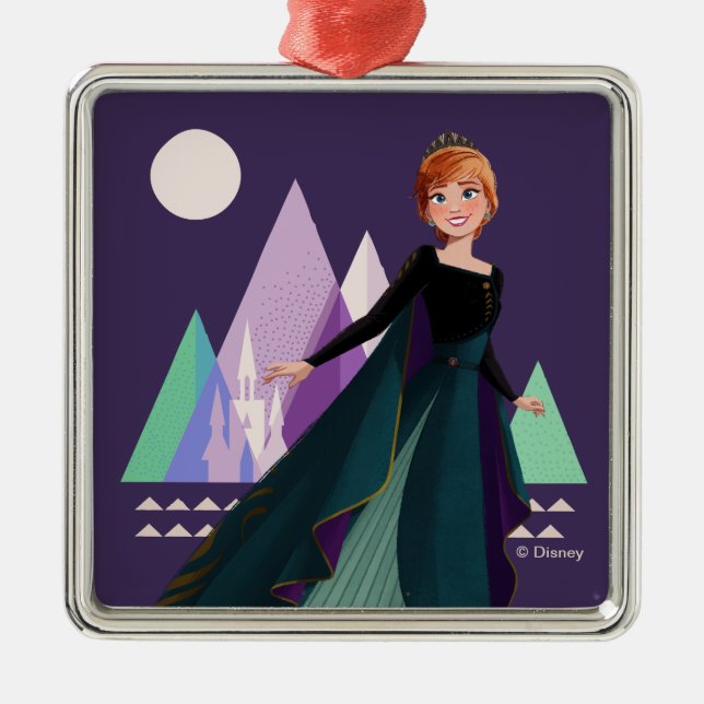 Frozen 2 | Anna - True to Myself Metal Ornament (Front)