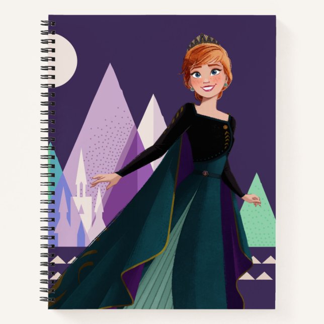 Frozen 2 | Anna - True to Myself Notebook (Front)