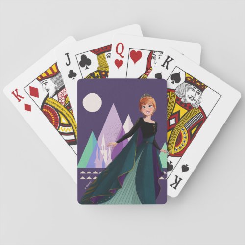 Frozen 2  Anna _ True to Myself Poker Cards
