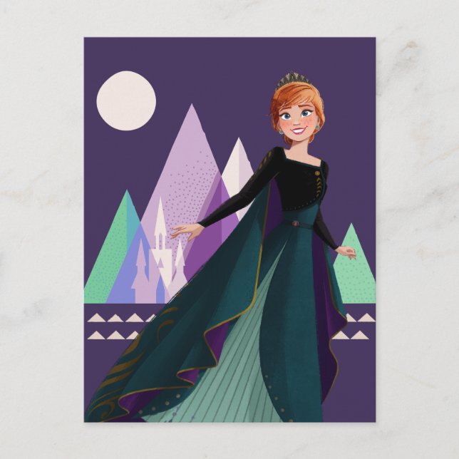 Frozen 2 | Anna - True to Myself Postcard (Front)