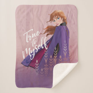 Frozen 2: Anna | True to Myself Sherpa Blanket