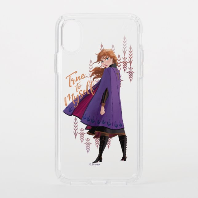 Frozen 2: Anna | True to Myself Speck iPhone XS Case (Front)