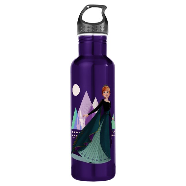 Frozen 2 | Anna - True to Myself Stainless Steel Water Bottle (Front)