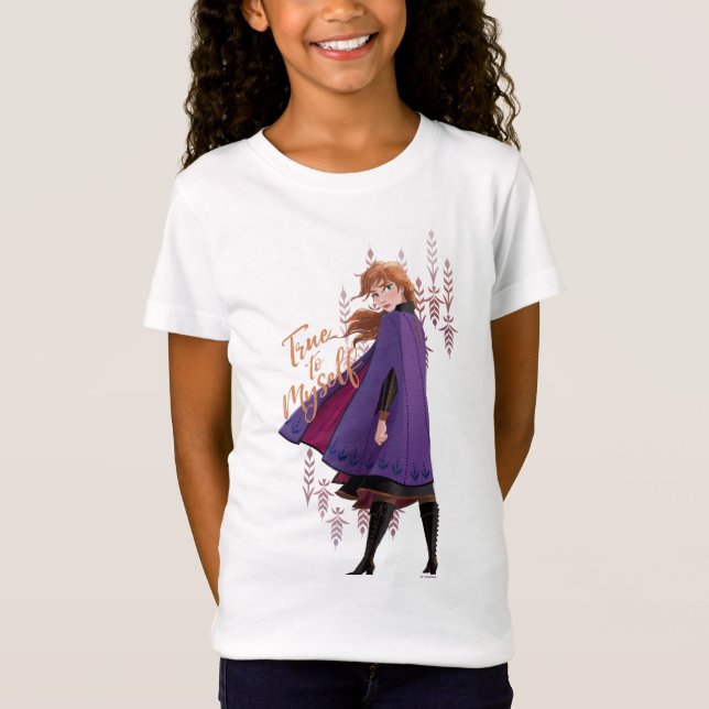 Frozen 2: Anna | True to Myself T-Shirt (Front)