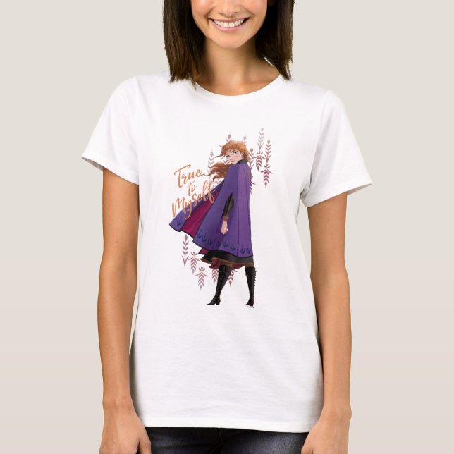 Frozen 2: Anna | True to Myself T-Shirt (Front)