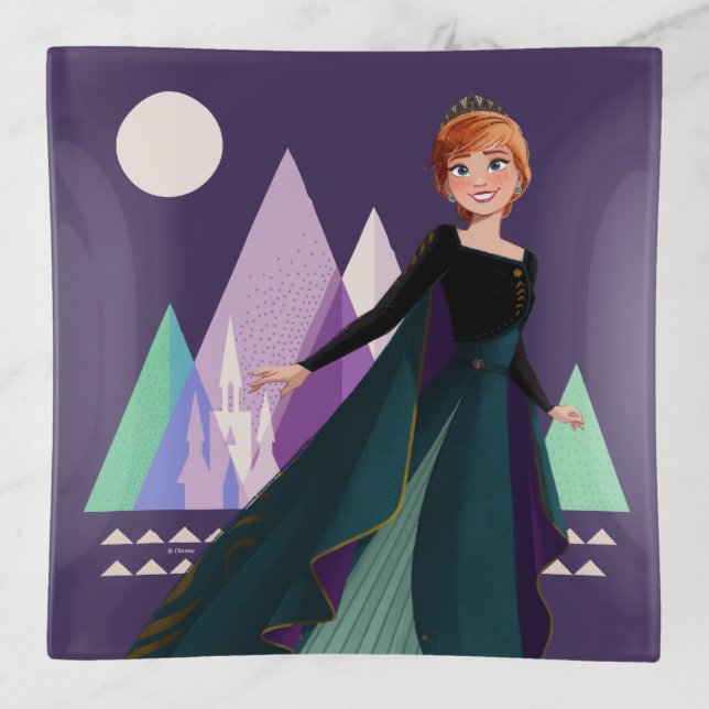 Frozen 2 | Anna - True to Myself Trinket Tray (Front)