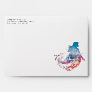 Frozen 2: Anna Watercolor Silhouette Envelope